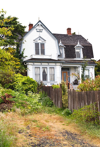 istock New England style Home in California 184288329