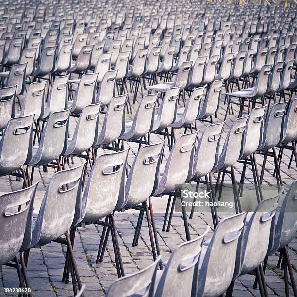 Empty Chairs Stock Photo - Download Image Now - Abstract, Bernini's Colonnade, Capital Cities