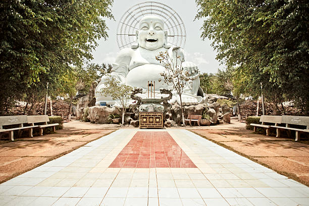 Sorridente Buddha - foto stock