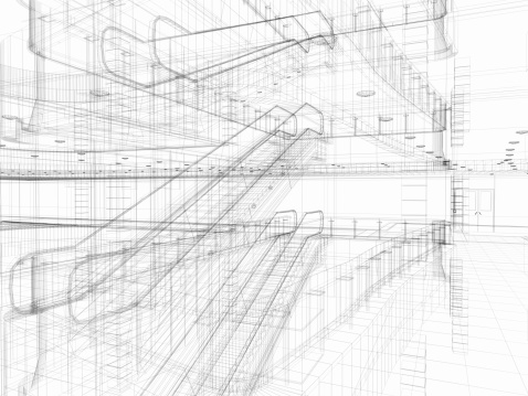 Architecture, Blueprint, Plan, Sketch, House