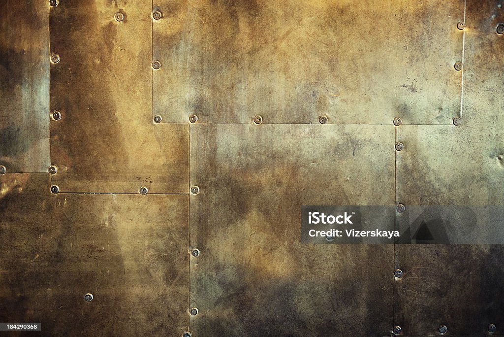 rusty 및 손상되었음 금속면의 배경기술 - 로열티 프리 금속 스톡 사진