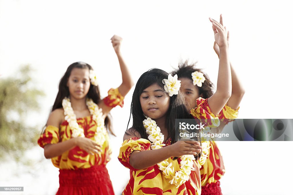 Dançarinos de Hula - Foto de stock de Ilhas do Havaí royalty-free