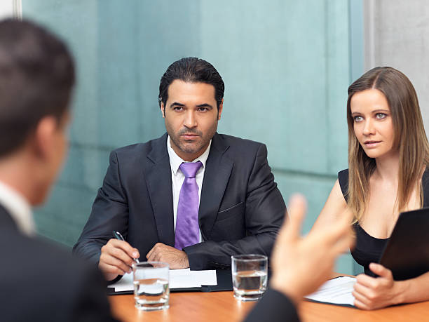 istock Business people having a discussion during meeting 184291004
