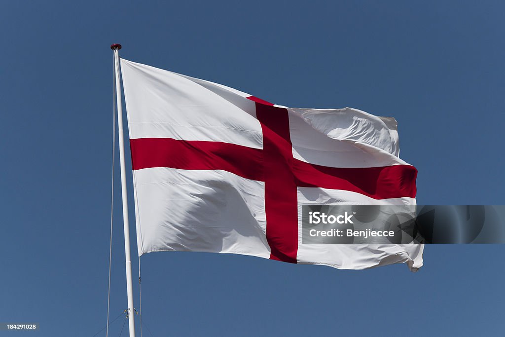 Englische Flagge - Lizenzfrei Englische Flagge Stock-Foto