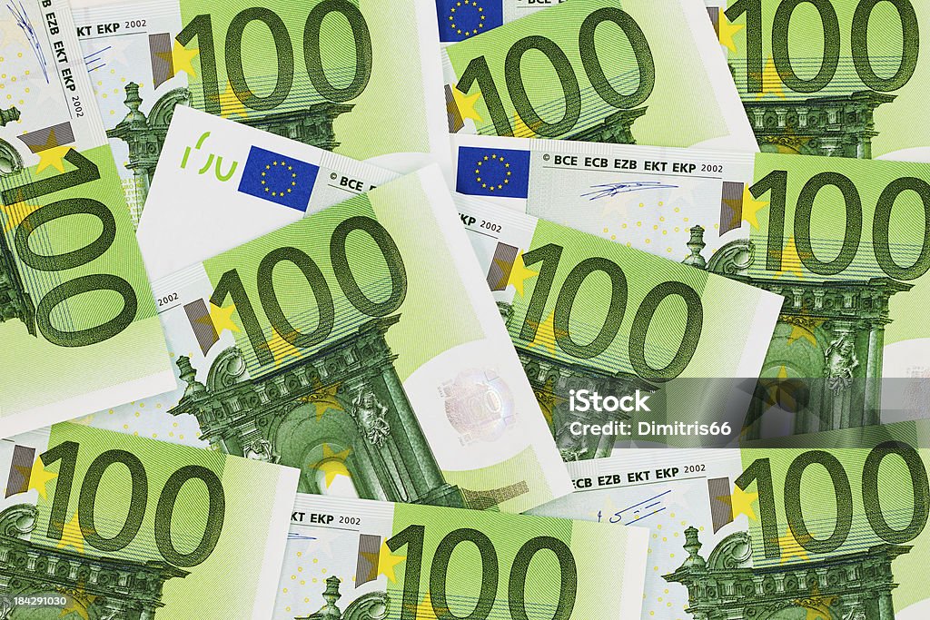 One thousand euro background Background of ten european one hundred euro banknotes.Related pictures: European Union Currency Stock Photo