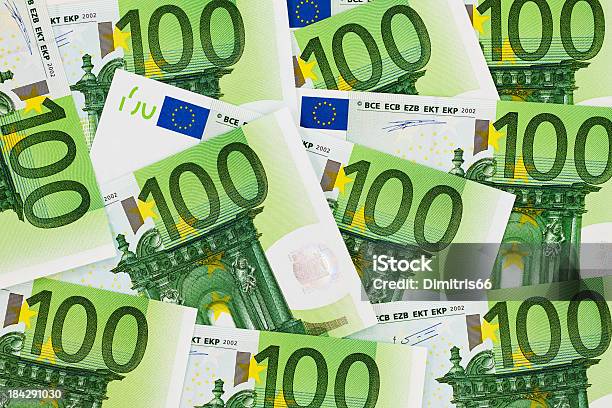 One Thousand Euro Background Stock Photo - Download Image Now - European Union Currency, Number 1000, Currency