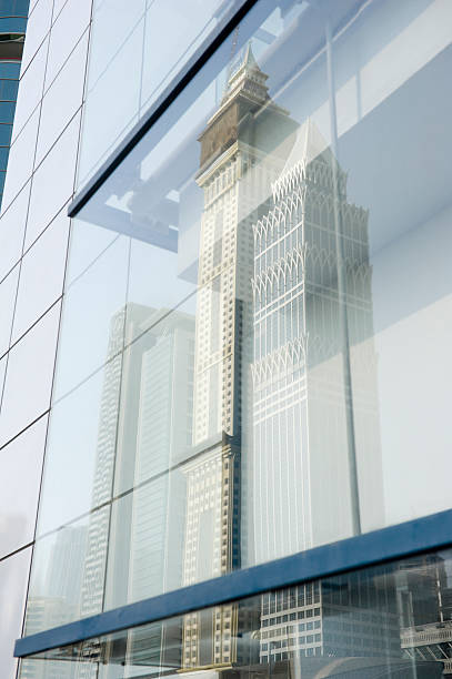 istock reflections in a modern building downtown Dubai 184291753