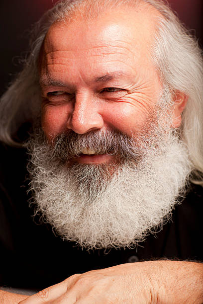 istock Image of a senior man laughing 184292454
