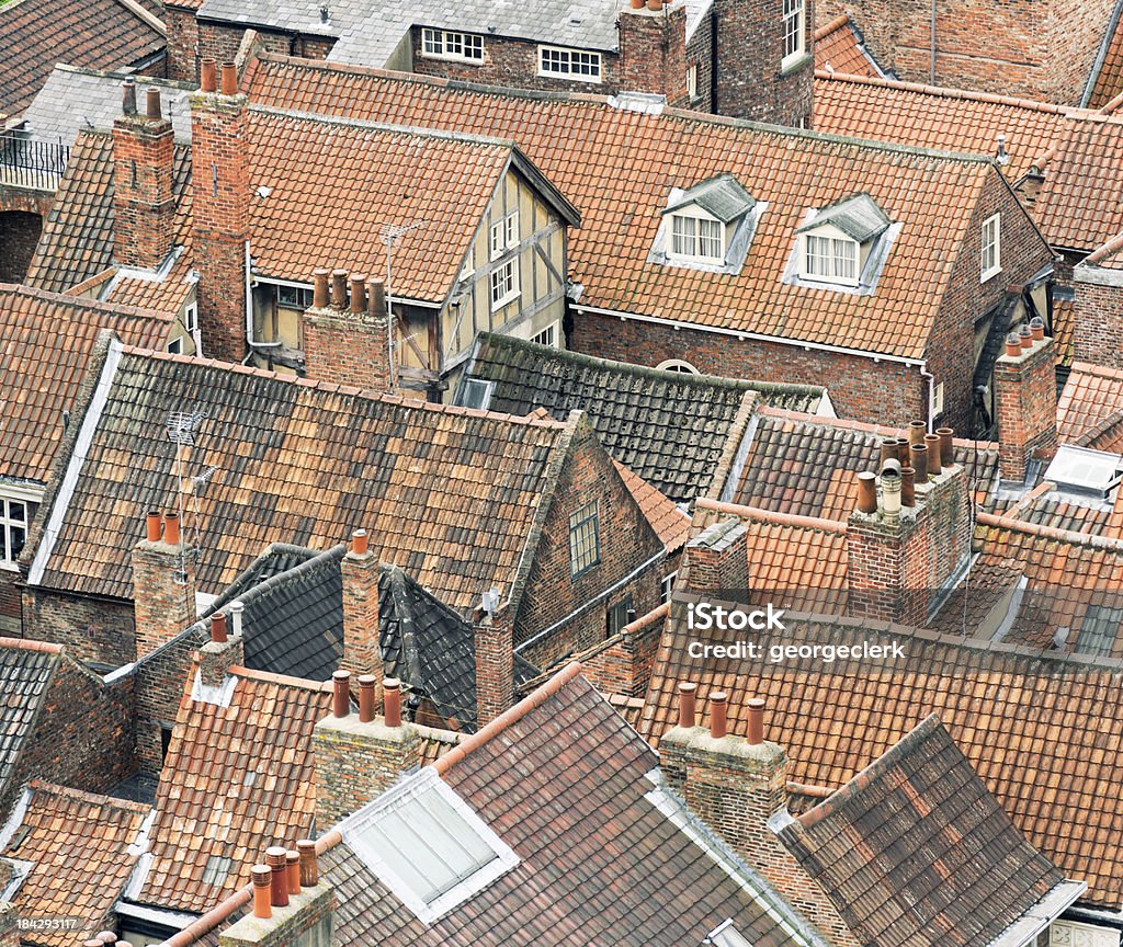 Old English tejados - Foto de stock de Aire libre libre de derechos