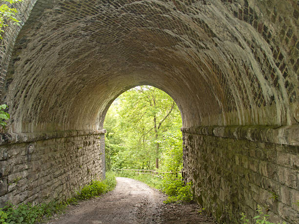istock Light at the end of a tunnel 184293679