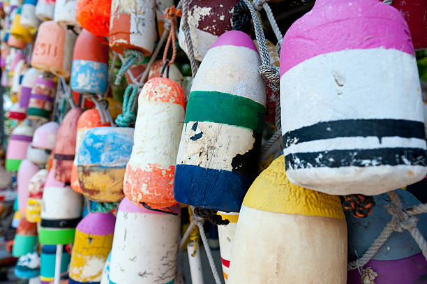 istock Painted Marker Buoys 184294751