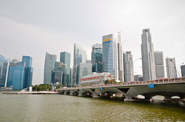 istock The Singapore Skyline 184295400