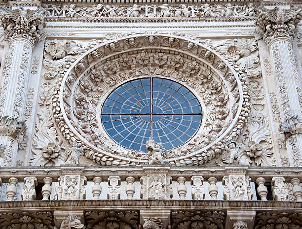 istock Rose Window, Basilica di Santa Croce, Lecce – Italy 184295945