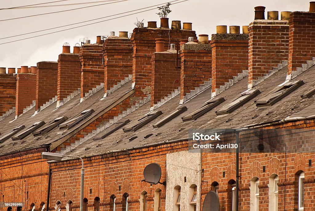 Houses in Belfast House Stock Photo