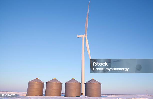 Foto de Manitoba Energia Eólica e mais fotos de stock de América do Norte - América do Norte, Azul, Canadá