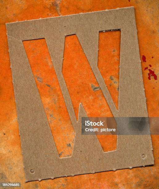 Letter W Stock Photo - Download Image Now - Alphabetical Order, Art, Arts Culture and Entertainment