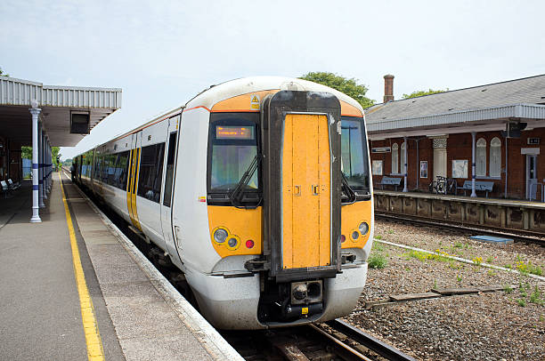 istock Commuter railway train at Folkestone, Kent, UK 184296716