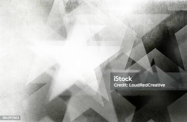 Scratchy Star Background Stock Photo - Download Image Now - Backgrounds, Star Shape, Military