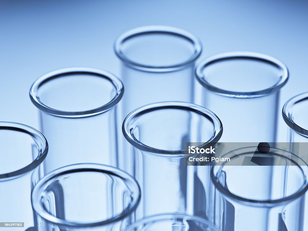 Contenitore per provette in laboratorio - Foto stock royalty-free di Bellezza