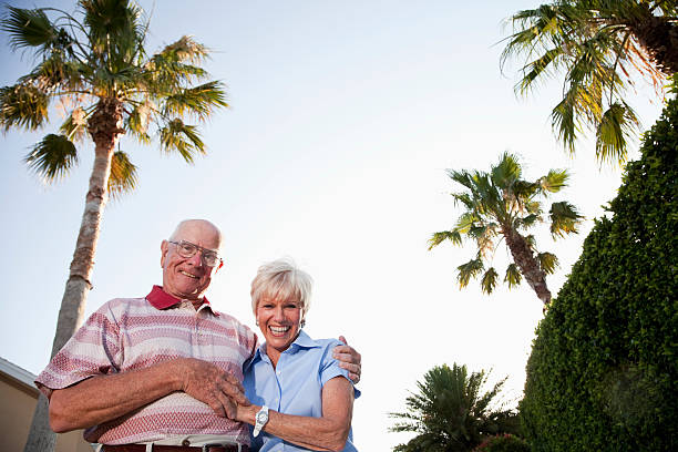 istock Senior couple enjoying retirement. 184297295