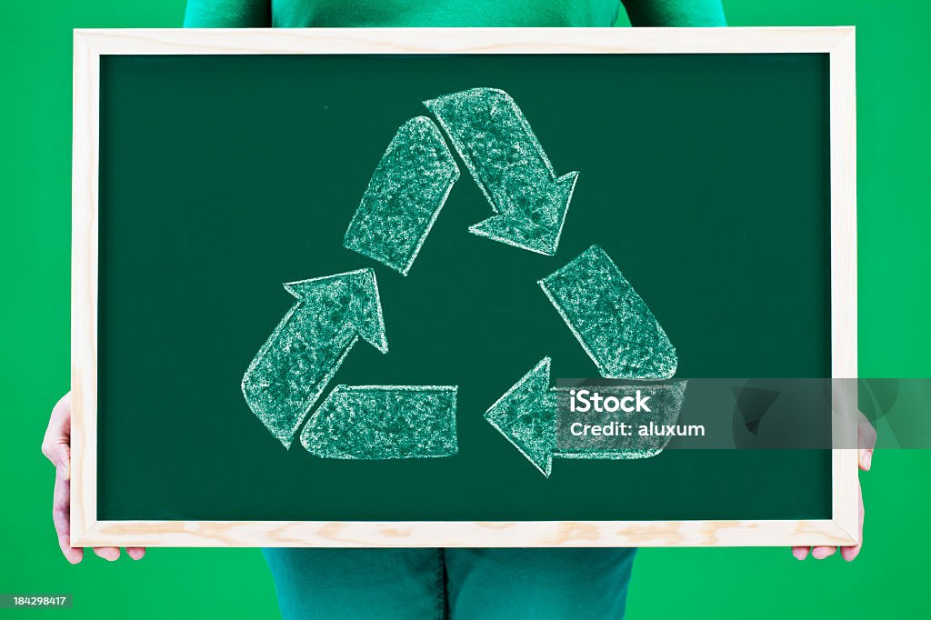 Recycling symbol - Lizenzfrei Recyclingsymbol Stock-Foto