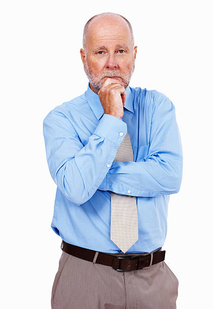 istock Male executive looking at you 184299815