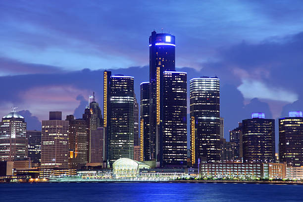 istock Detroit Cityscape 184300073