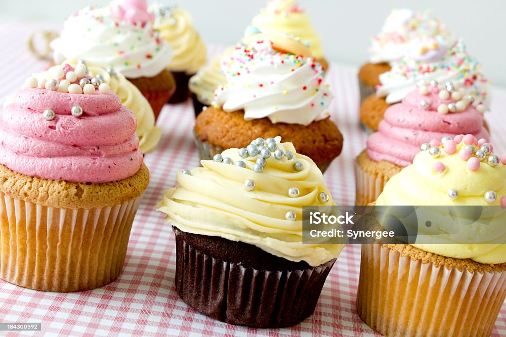 Cupcakes - Foto de stock de Amarelo royalty-free