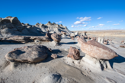 Rock formation at Ah-Shi-Sle-Pah Trail in New Mexico, USA