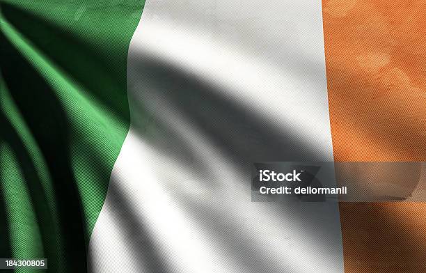 Ireland Flag Stock Photo - Download Image Now - Irish Flag, Anniversary, Colors