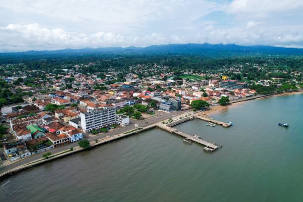 istock Sao Tome e Principe city ,africa 1843010647