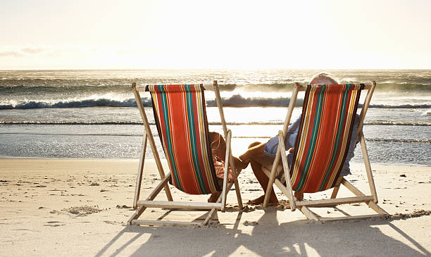 istock Senior couple enjoying the view 184301105