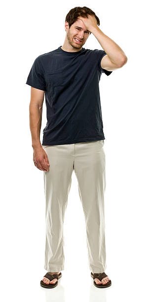 istock Disappointed Young Man Full Length Portrait 184301165
