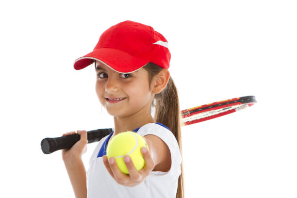 preparando para servir - tennis indoors sport leisure games - fotografias e filmes do acervo