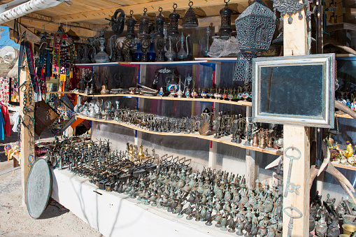 Souvenir shop in Cappadocia, Türkiye.