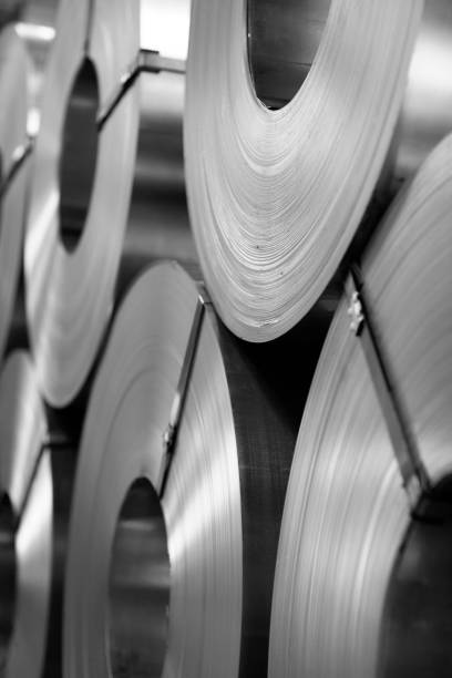 istock Rolls of Steel Sheet 184301440