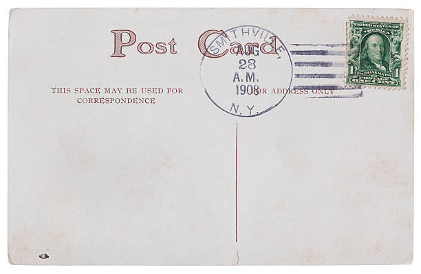 istock Old, Blank Postcard. Lots of Copyspace. XXXL 184301747