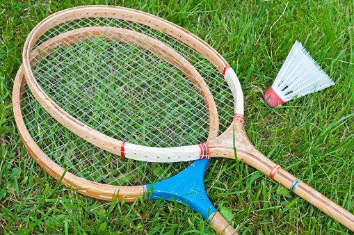 Vintage badminton set