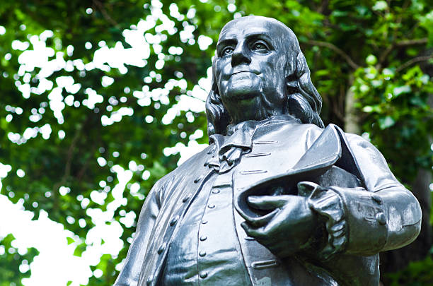 istock Benjamin Franklin statue at Washington Square Park in San Francisco 184302489