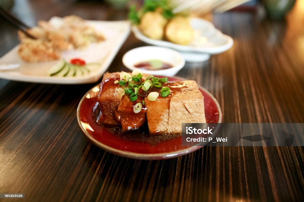 Taïwanais Stinking Tofu frit - Photo de Aliment libre de droits
