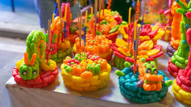 istock fluffy bread krathongs in bright colors 1843038414
