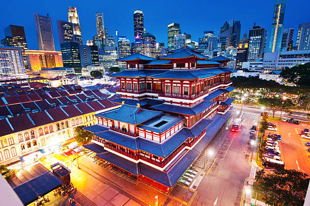 istock Buddha Tooth Relic Temple in Chinatown, Singapore 184304041