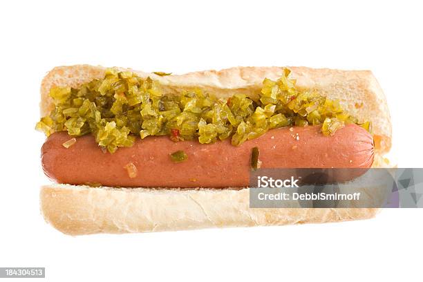 Hot Dog E Assaporate - Fotografie stock e altre immagini di Alimentazione non salutare - Alimentazione non salutare, Bianco, Brioche - Dolci