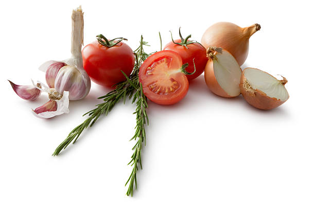 istock Ingredients: Tomato, Onion, Garlic and Rosemary 184304669