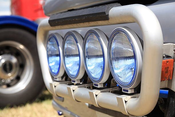 istock Truck spot lights. 184304673