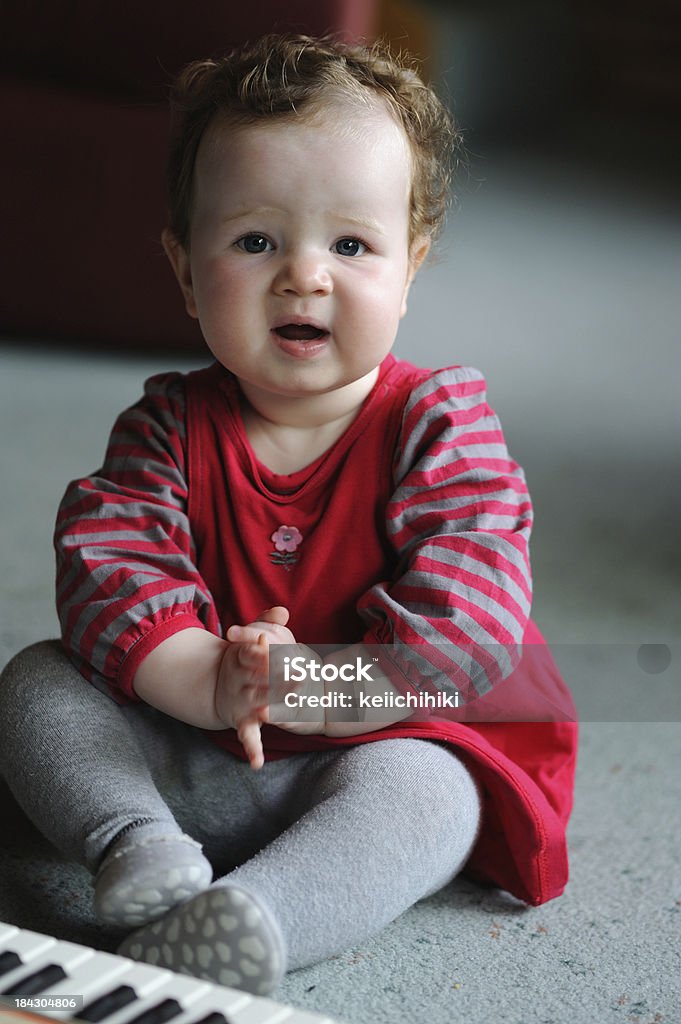 Bambina Bambino - Foto stock royalty-free di 12-17 mesi