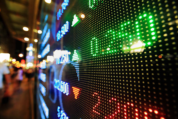 istock Stock market charts 184305322