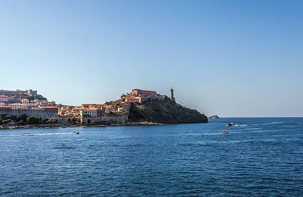 istock Elba Island - Portoferraio harbor entrance 184306944