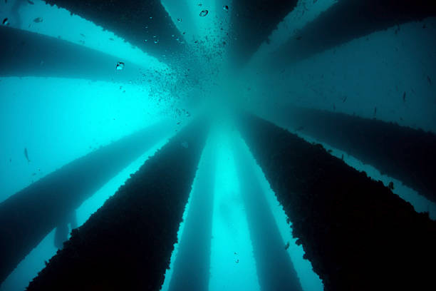 istock View of underwater oil rig from below 184310166
