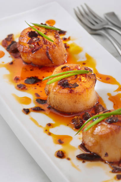 istock Spicy Thai Chili Scallops 1843103761